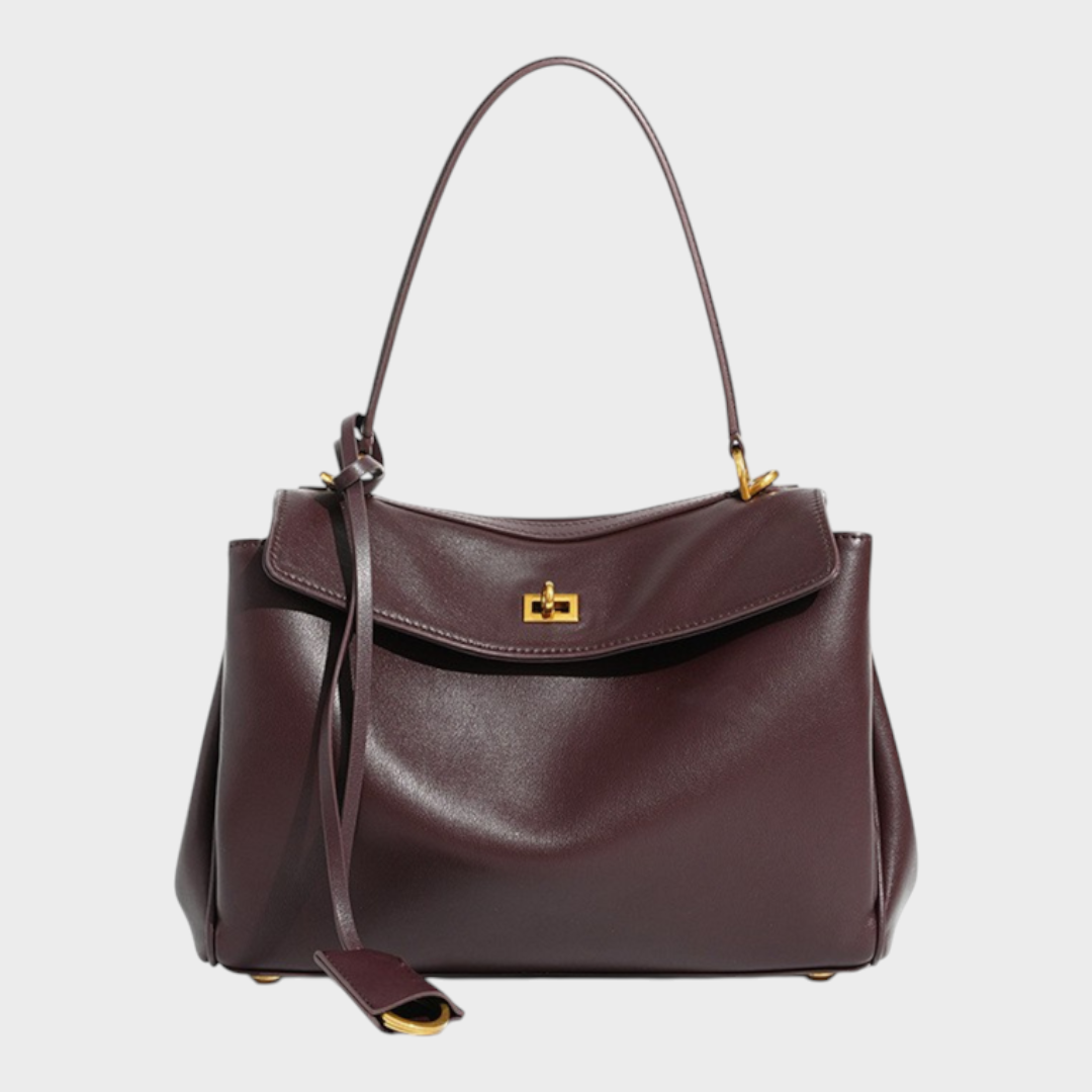 Libby Minimalist Leather Handbag