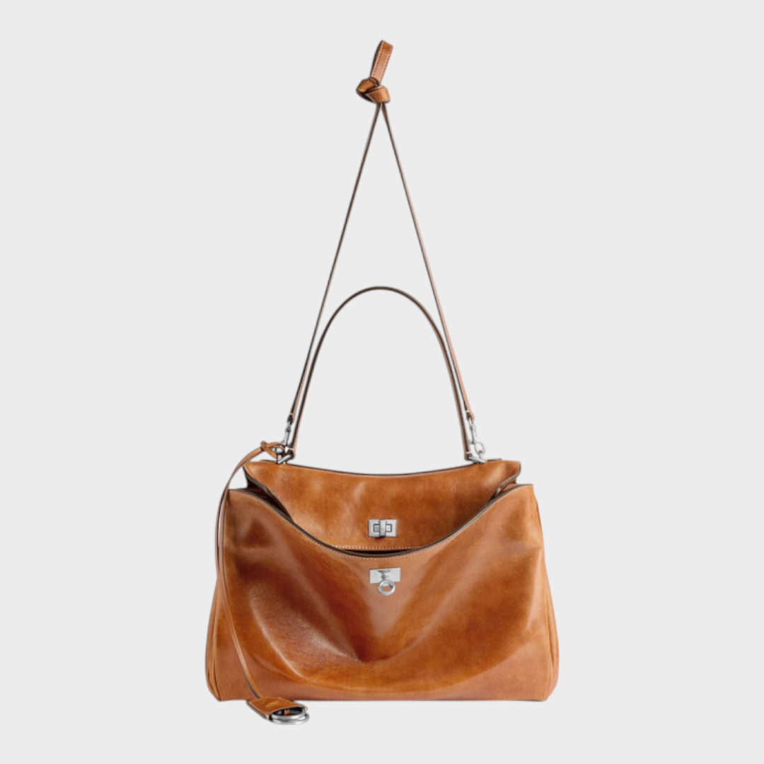 Libby Minimalist Leather Handbag