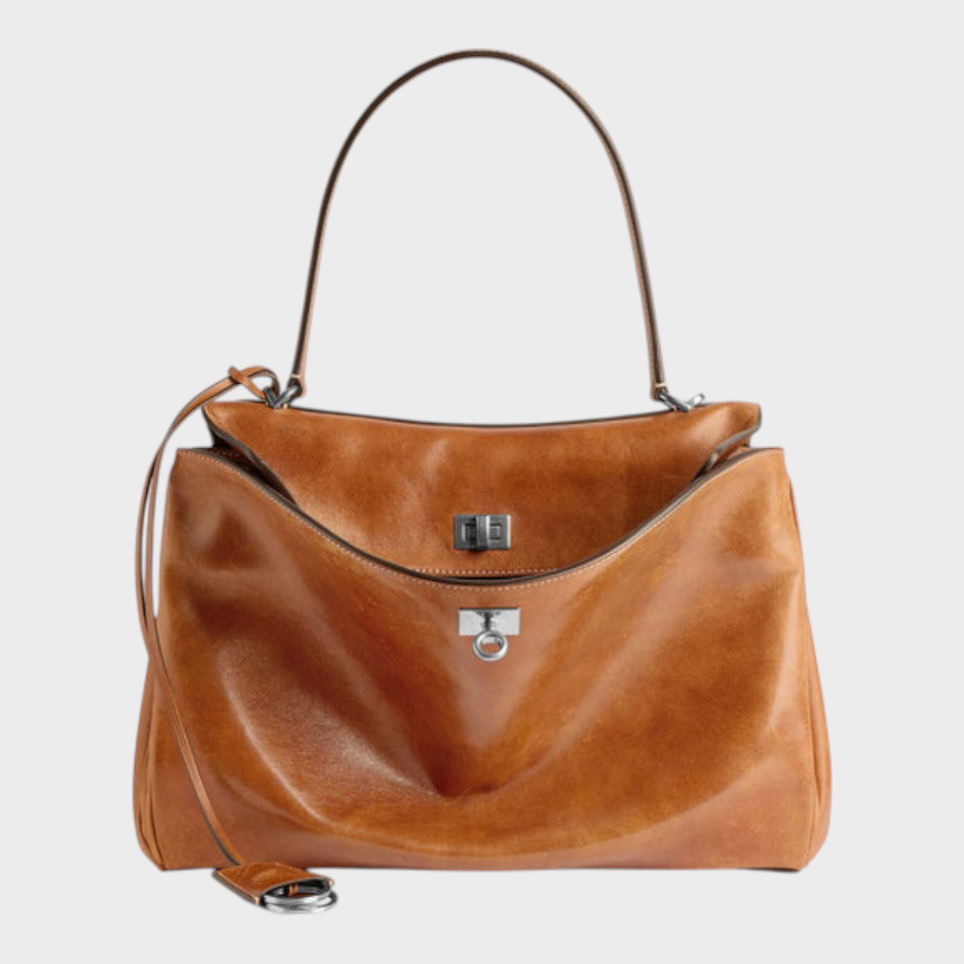 Libby Minimalist Leather Handbag