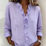 Eleanor Elegant Ruffle Blouse