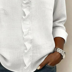 Eleanor Elegant Ruffle Blouse