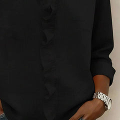 Eleanor Elegant Ruffle Blouse