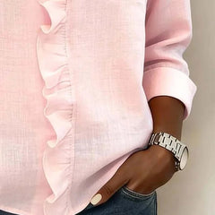 Eleanor Elegant Ruffle Blouse