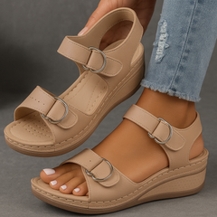 Nina Orthopedic Sandals with Wedge Heel