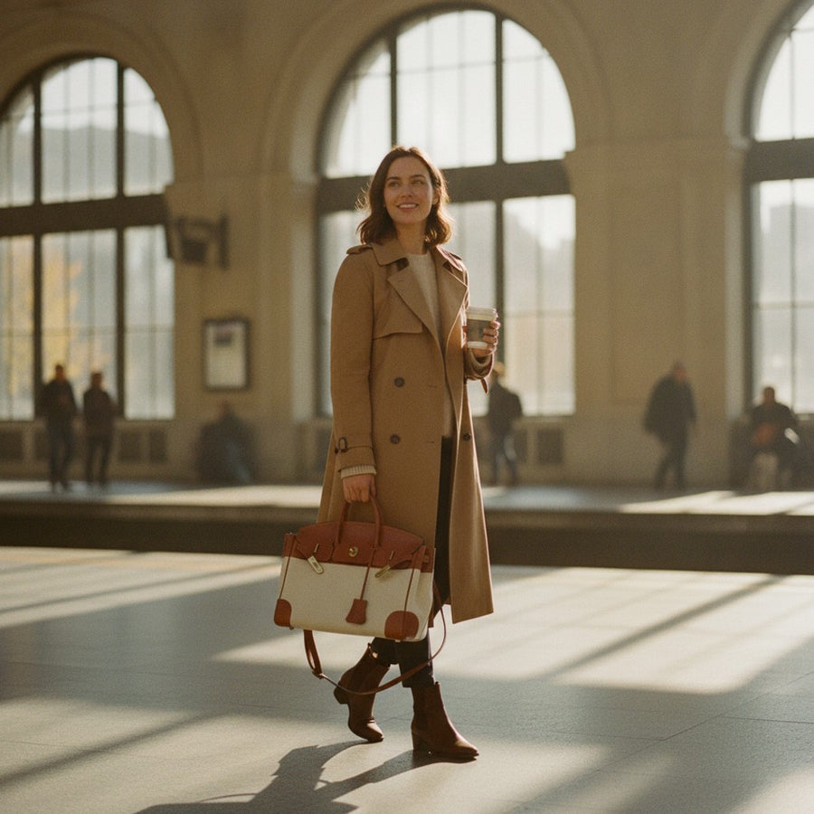 Dali | Women's Top Grain Leather Weekend Bag