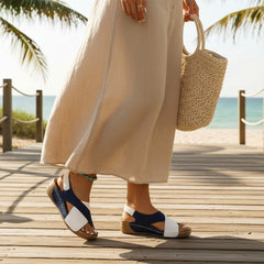 Céleste | Women's Cushioned Block Heel Sandal