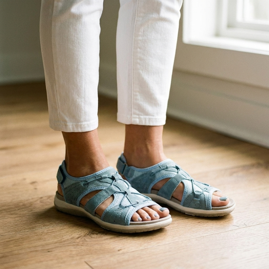 Maeve | Women's Closed Toe Cushioned Comfort Sandals