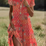Adèle | Women's Button-Down Midi Shirt Dress