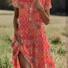Adèle | Women's Button-Down Midi Shirt Dress