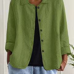 Marisol | Women's Relaxed-Fit Button Front Oversized Blazer