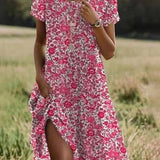 Adèle | Women's Button-Down Midi Shirt Dress