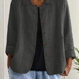 Marisol | Women's Relaxed-Fit Button Front Oversized Blazer