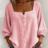 Rosalinde | Women's Square Neck Blouse – Weekend Errands