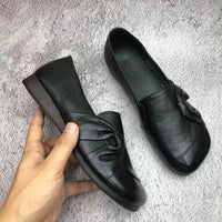 Dahlia | Women's Embossed Slip-On Leather Shoe
