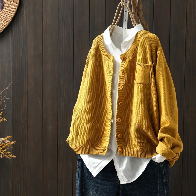Fenna | Women's Relaxed-Fit Knit Cardigan – Weekend Errands
