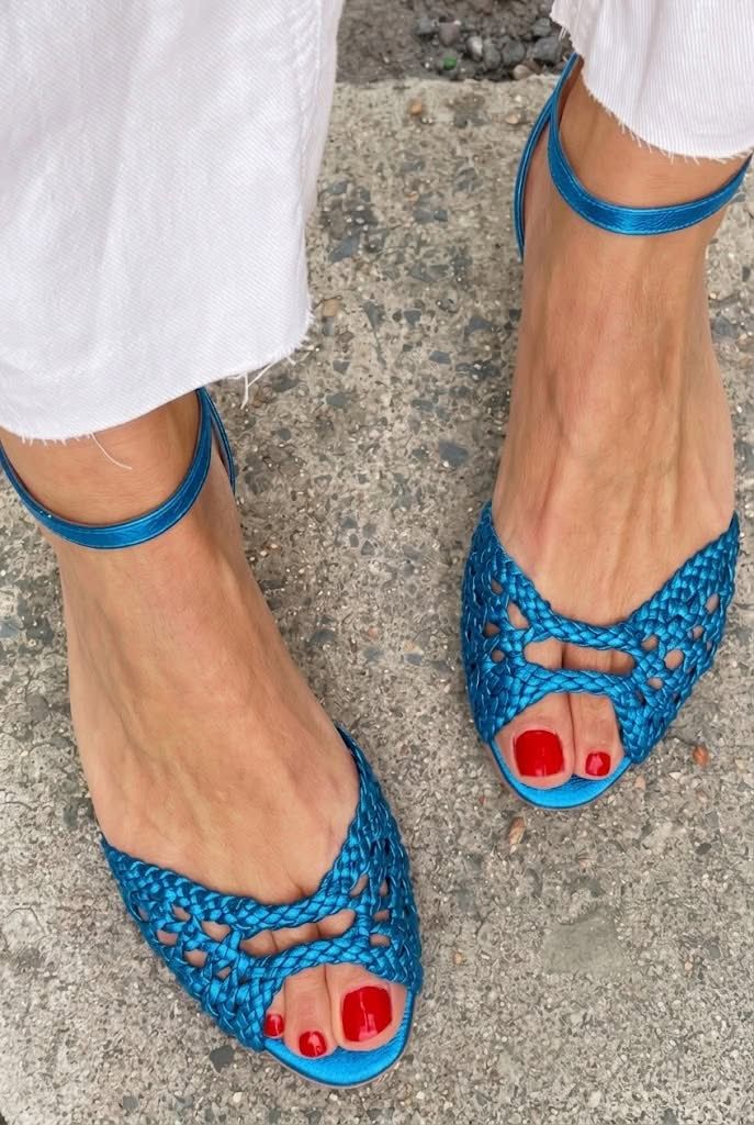 Nathaniel | Women's Woven Open-Toe Sandal – Weekend Wear