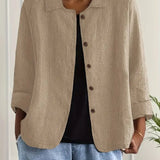Marisol | Women's Relaxed-Fit Button Front Oversized Blazer