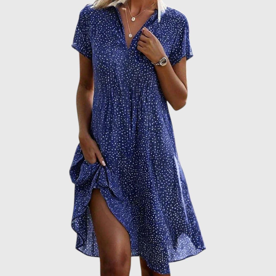 Adèle | Women's Button-Down Midi Shirt Dress