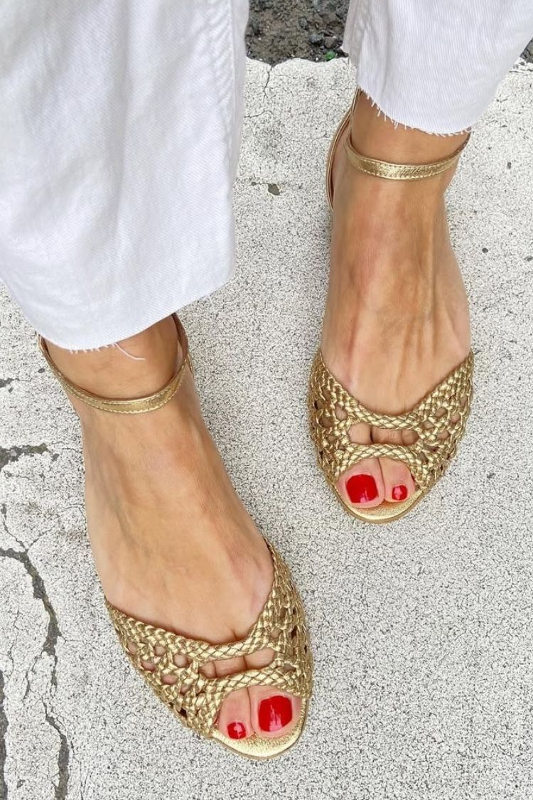 Nathaniel | Women's Woven Open-Toe Sandal – Weekend Wear