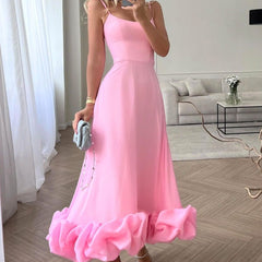 Odalys | Wedding Guest Sleeveless Maxi Dress for Women