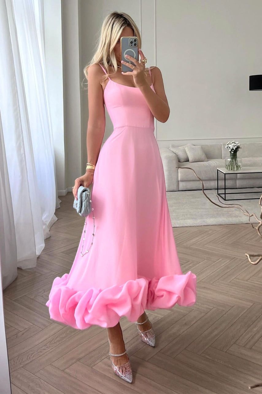 Odalys | Wedding Guest Sleeveless Maxi Dress for Women