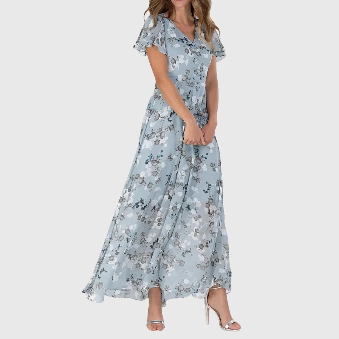 Camille | Women's Elegant Wrap Midi Dress