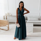 Marisette | Wedding Guest Wrap Maxi Dress for Women