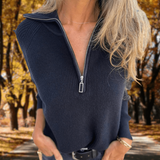 Esther | Women's Crew Neck Long Sleeve Knit Sweater