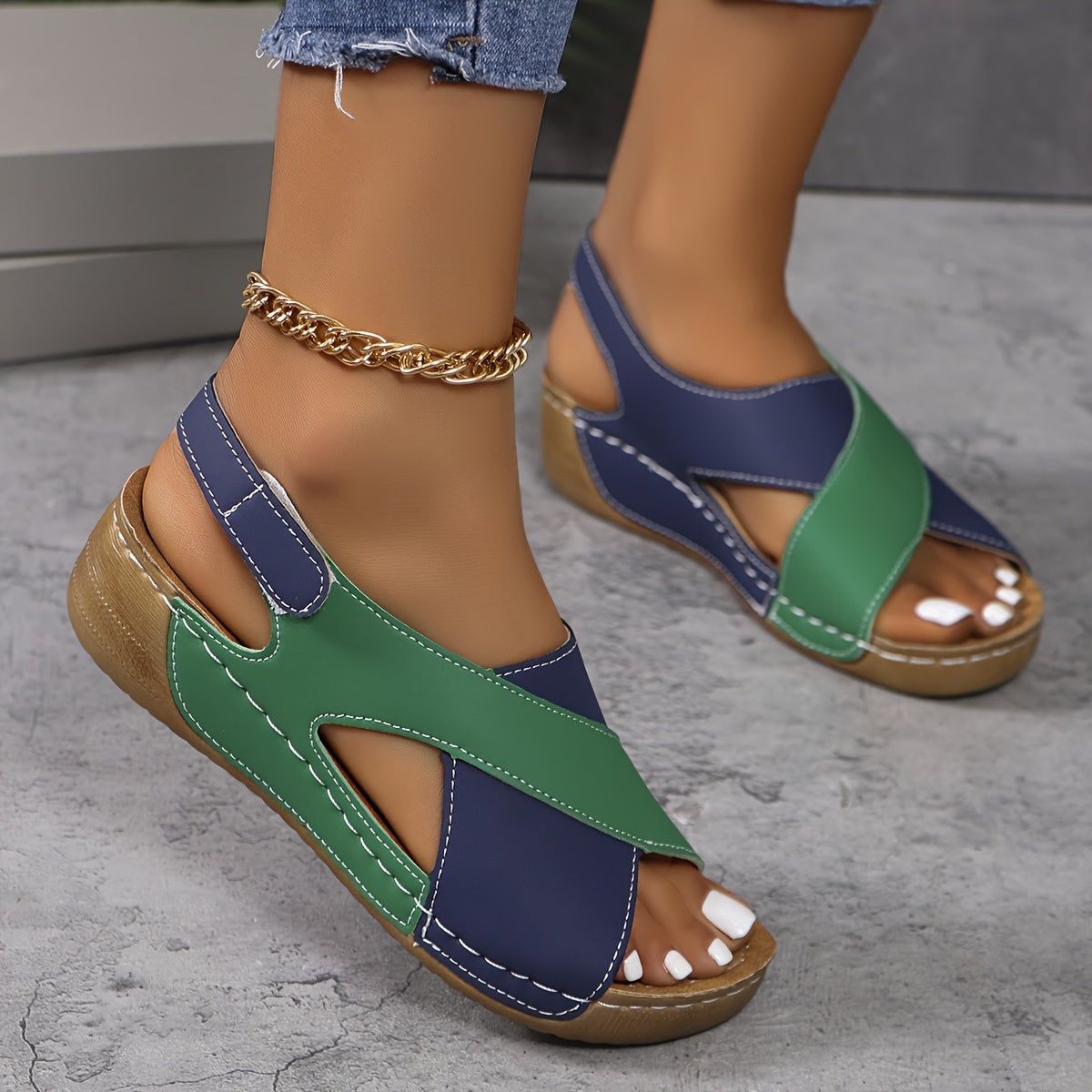 Céleste | Women's Cushioned Block Heel Sandal