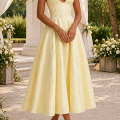 Harlan | Wedding Guest Halterneck Midi Dress for Women