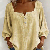 Rosalinde | Women's Square Neck Blouse – Weekend Errands