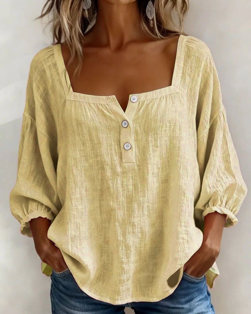 Rosalinde | Women's Square Neck Blouse – Weekend Errands