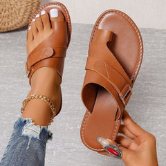 Nathaniel | Women's Slip-On Cushioned Sole Sandal – Summer Walks