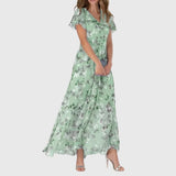 Camille | Women's Elegant Wrap Midi Dress