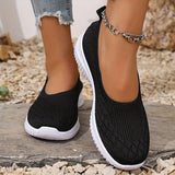 Freya | Women's Slip-On Knit Sneaker – Casual Weekend Wear