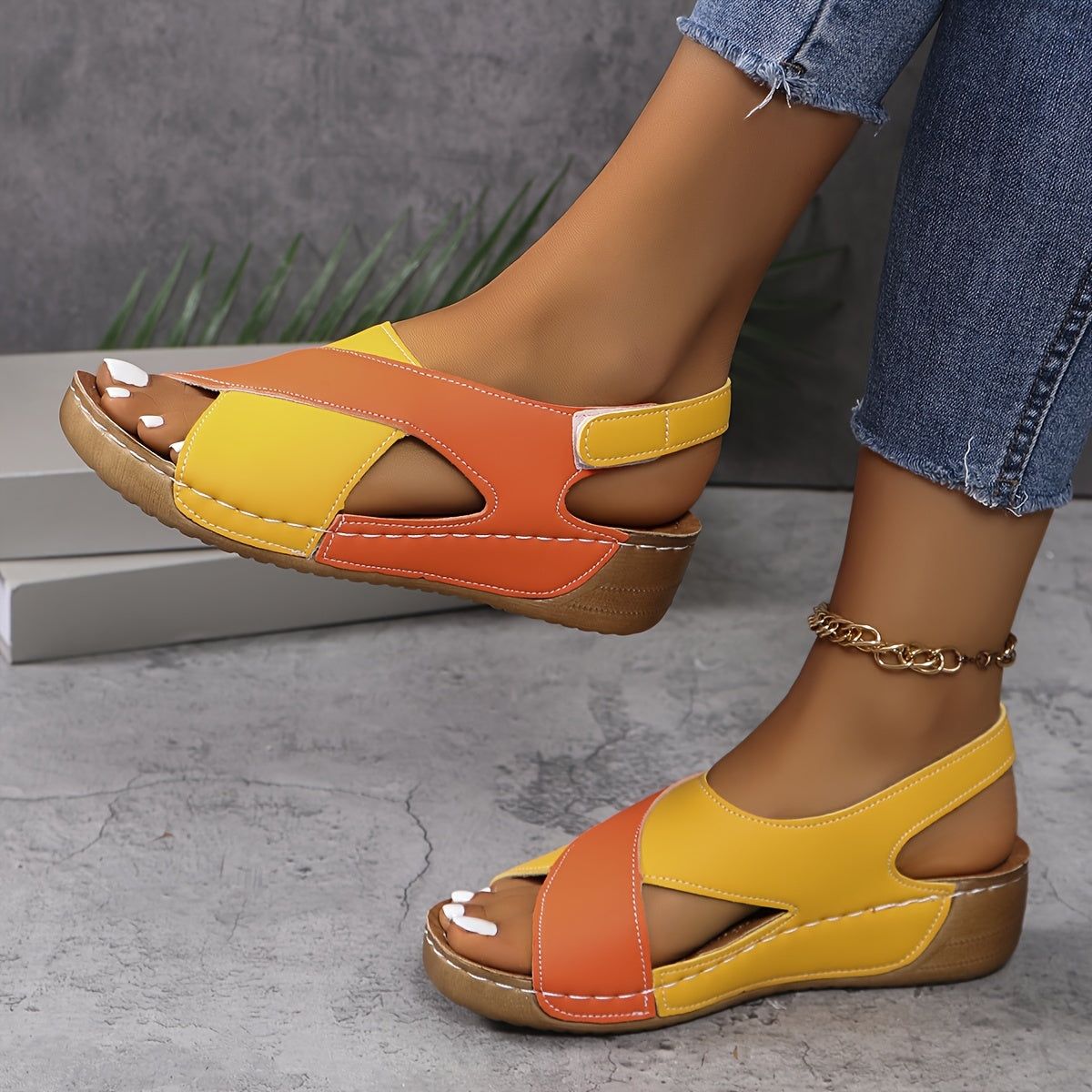 Céleste | Women's Cushioned Block Heel Sandal
