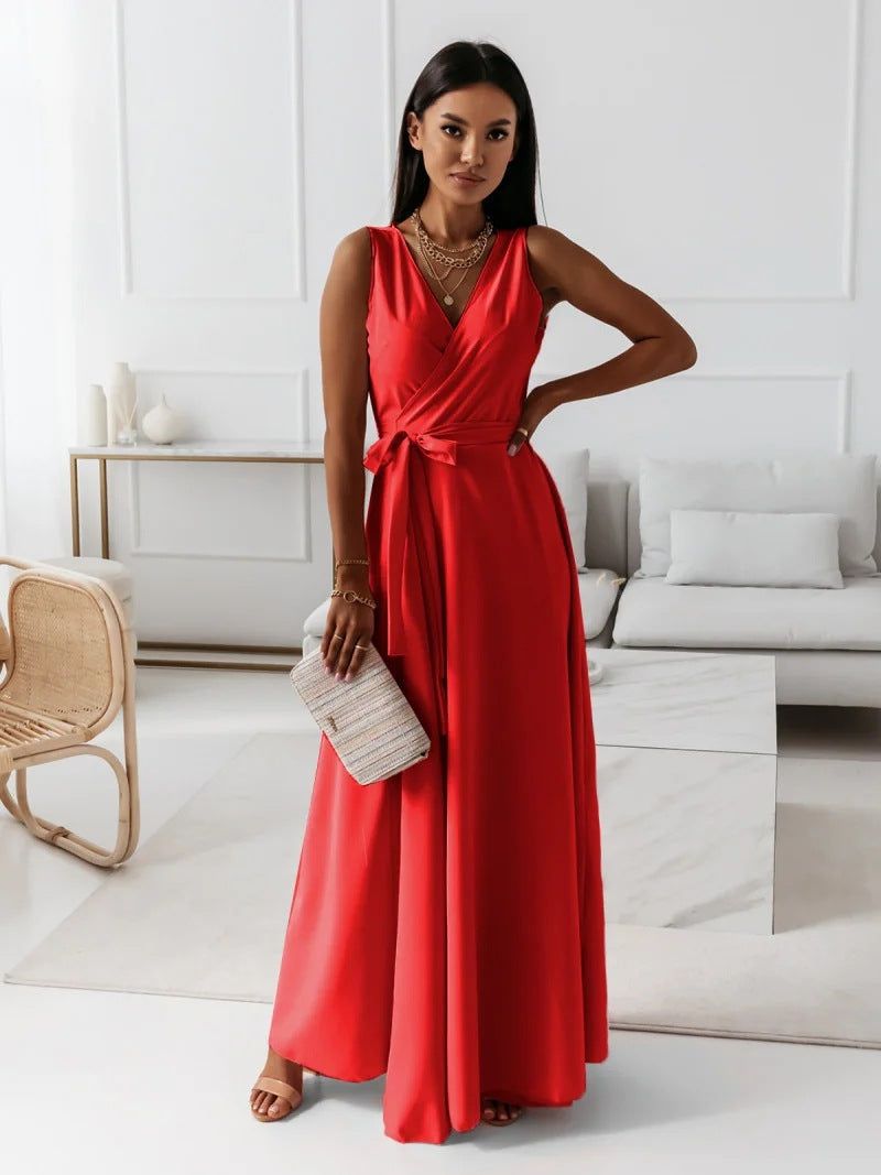 Marisette | Wedding Guest Wrap Maxi Dress for Women