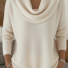 Harper | Women's Relaxed-Fit Cowl Neck Knit Sweater