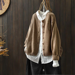 Fenna | Women's Relaxed-Fit Knit Cardigan – Weekend Errands