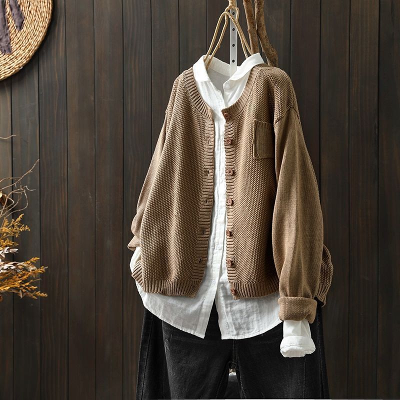 Fenna | Women's Relaxed-Fit Knit Cardigan – Weekend Errands