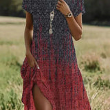 Adèle | Women's Button-Down Midi Shirt Dress