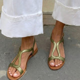 Marceau | Women's Open-Toe Block Heel Sandal – Weekend Wear