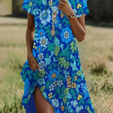 Adèle | Women's Button-Down Midi Shirt Dress