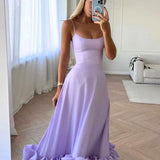 Odalys | Wedding Guest Sleeveless Maxi Dress for Women