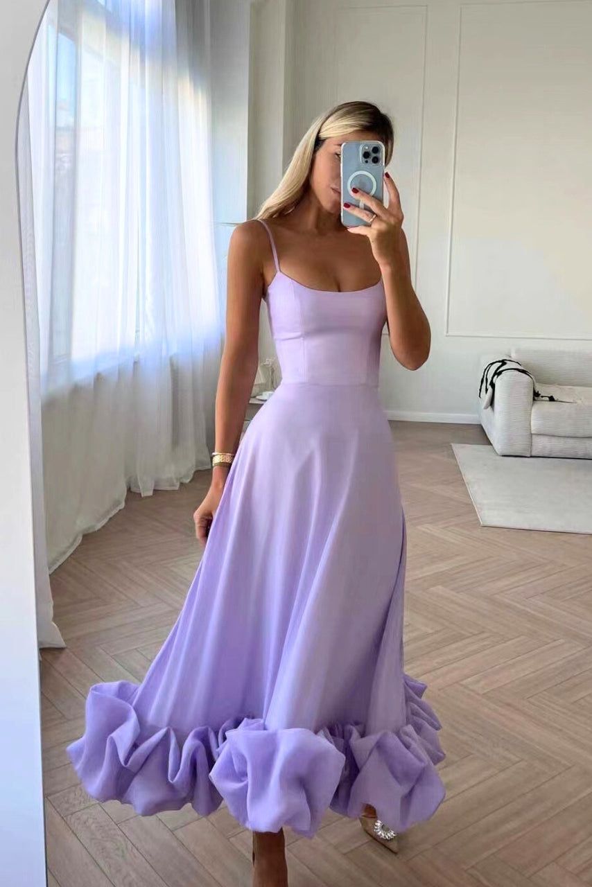 Odalys | Wedding Guest Sleeveless Maxi Dress for Women