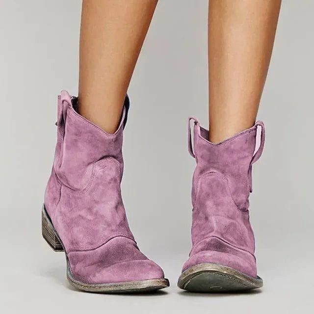 Clara | Women's Western Ankle Boot – Everyday Style