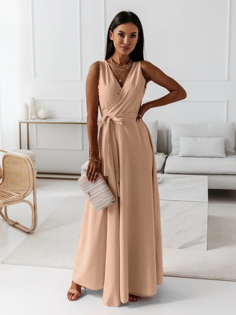 Marisette | Wedding Guest Wrap Maxi Dress for Women