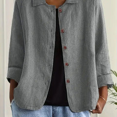 Marisol | Women's Relaxed-Fit Button Front Oversized Blazer