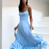 Odalys | Wedding Guest Sleeveless Maxi Dress for Women