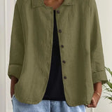 Marisol | Women's Relaxed-Fit Button Front Oversized Blazer